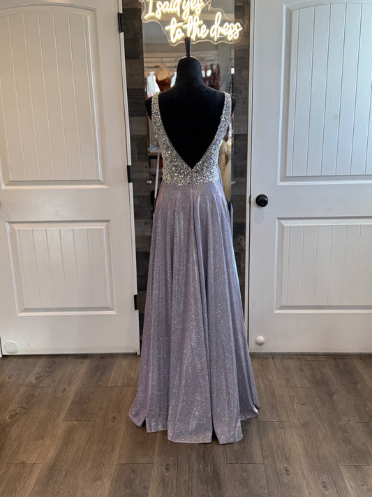 Shimmering A-Line Dress